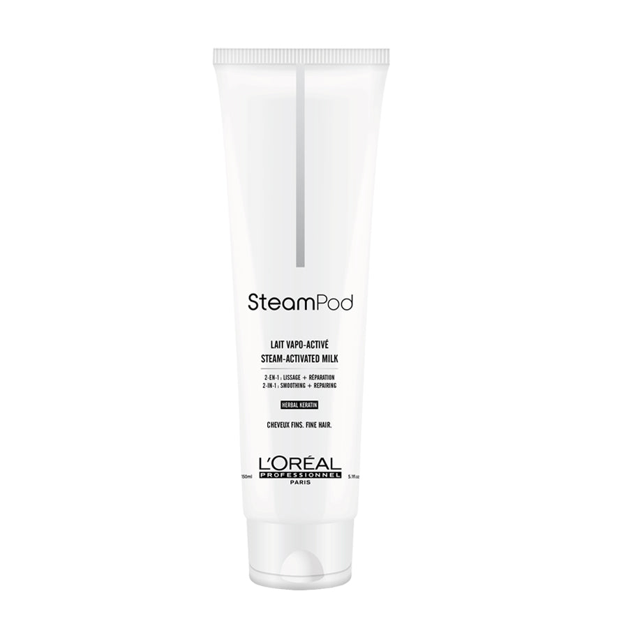 SteamPod Изглаждащо мляко за коса Smoothing and Repairing Milk - L'Oréal Professionnel