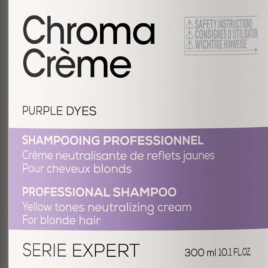 Serie Expert Chroma Crème Purple Shampoo - Неутрализиращ шампоан за руса и платинено руса коса by L’Oréal Professionnel