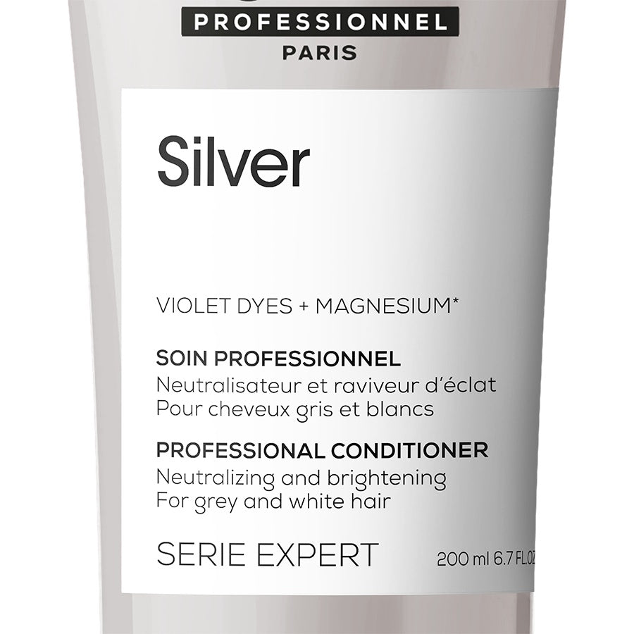 Serie Expert Silver - Крем-Балсам за Неутрализиране на Нежелани Оттенъци на Бяла Коса by L’Oréal Professionnel