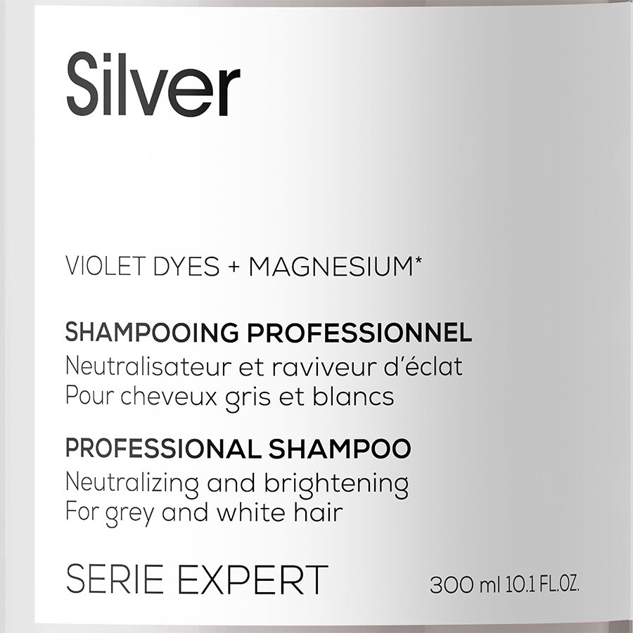 Serie Expert Silver - Неутрализиращ Шампоан за Сива и Бяла Коса by L’Oréal Professionnel